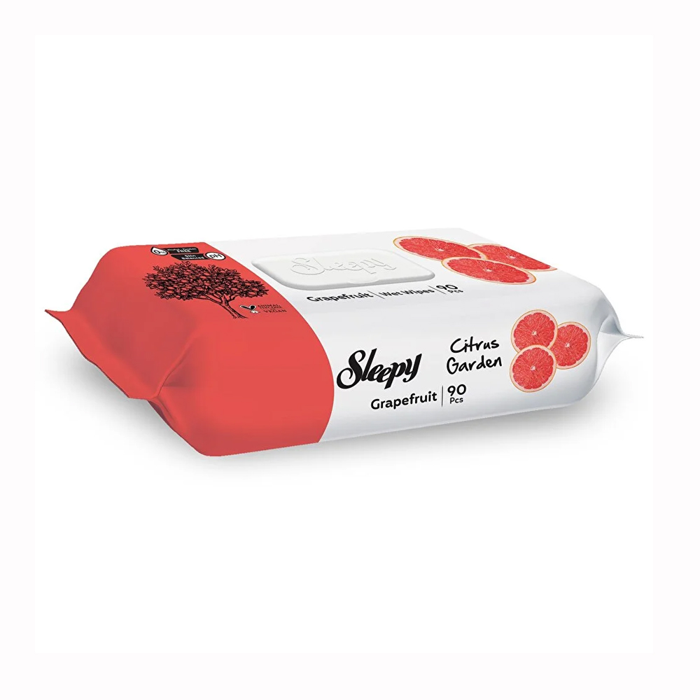 Sleepy Citrus Garden Islak Bebek Havlusu #2