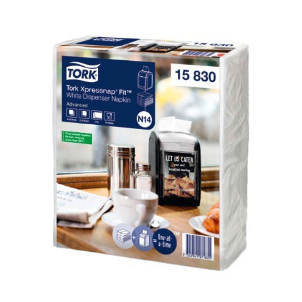 Tork 15830 Xpressnap Fit Beyaz Dispenser Peçete 120'li