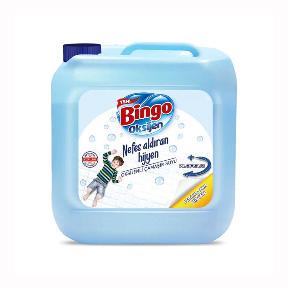 Bingo Çamaşır Suyu Oksijenli 4 Lt Okaliptus