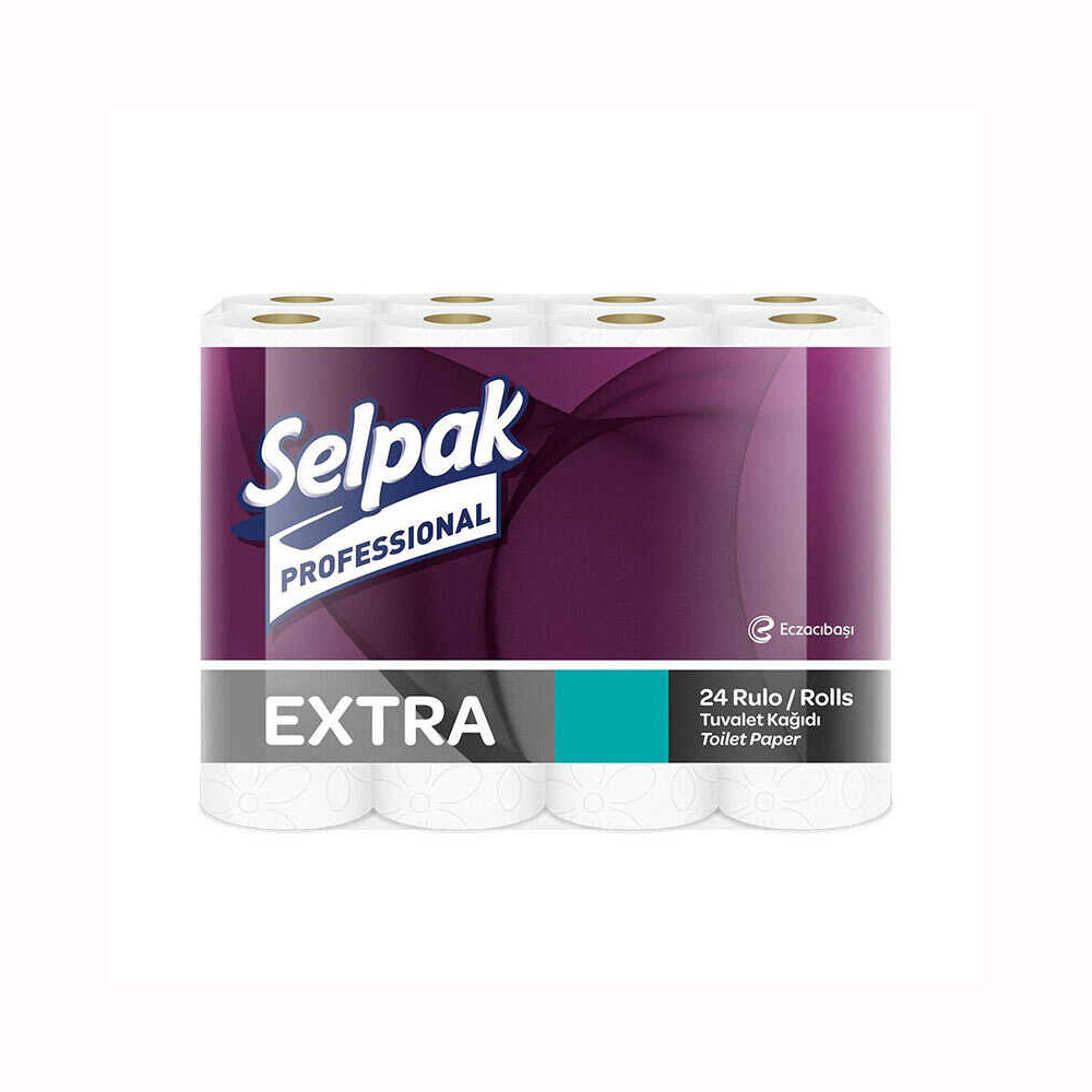 Selpak Professional Tuvalet Kağıdı 2 Katlı Extra 24'lü Paket 7900092
