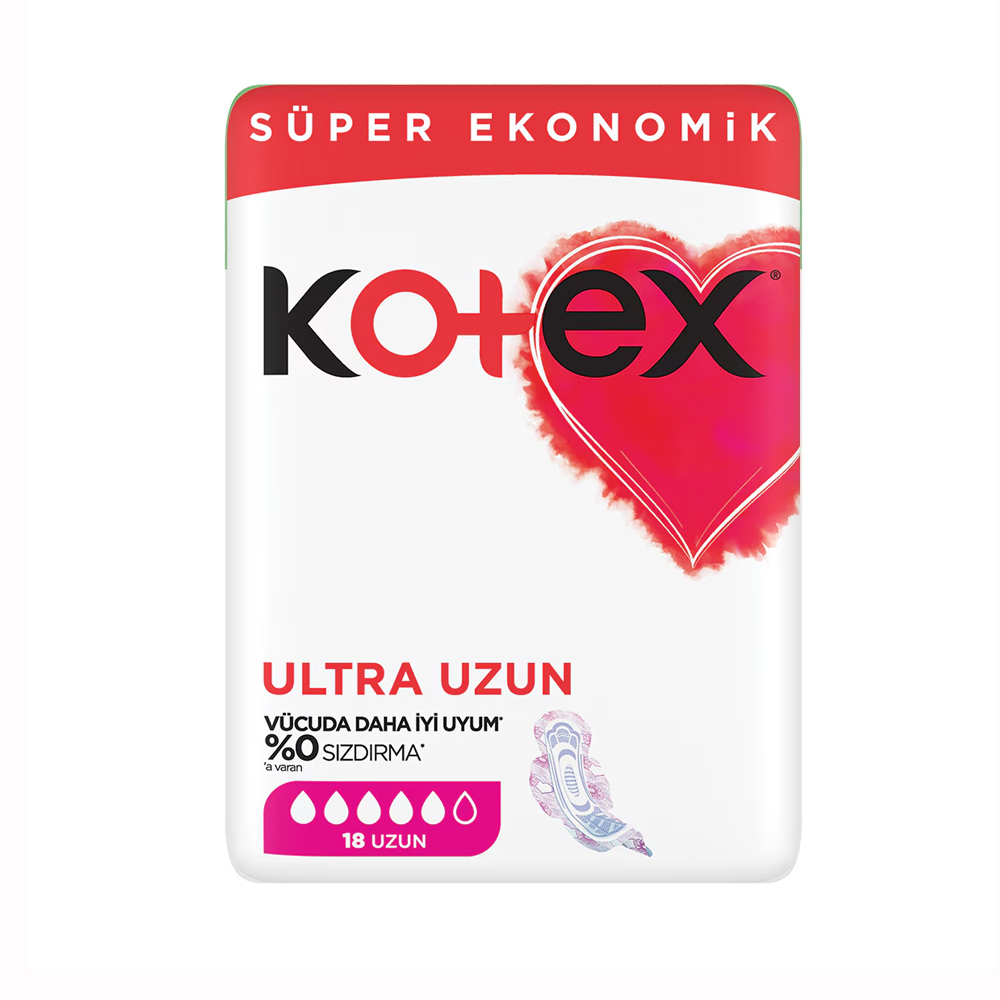 Kotex Ultra Quadro Uzun 18Li