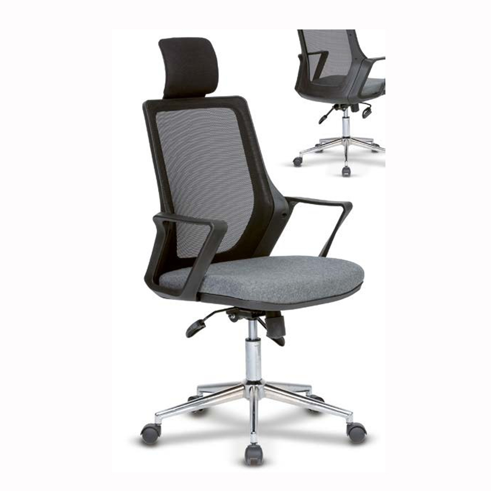 Plastik Kol Krom Ayaklı Müdür Koltuğu ALF3050