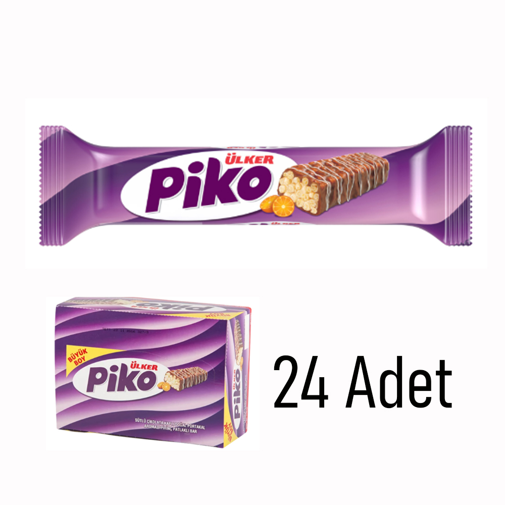 Ülker Piko Sütlü Çikolata 18 gr x 24 Adet