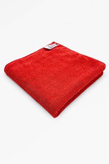 Ceymop Mikrofiber Temizlik Bezi Kırmızı 40X40Cm A Kalite