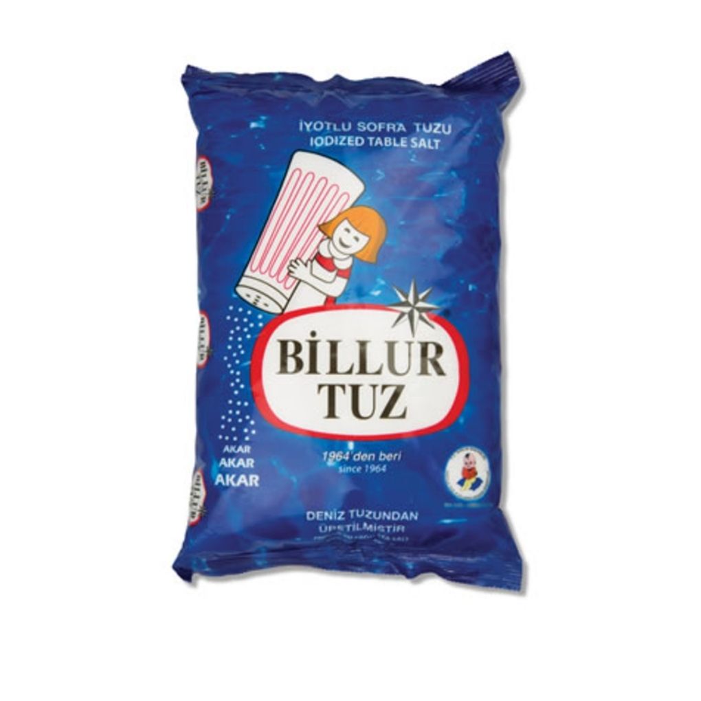 Billur Tuz 750gr İyotlu