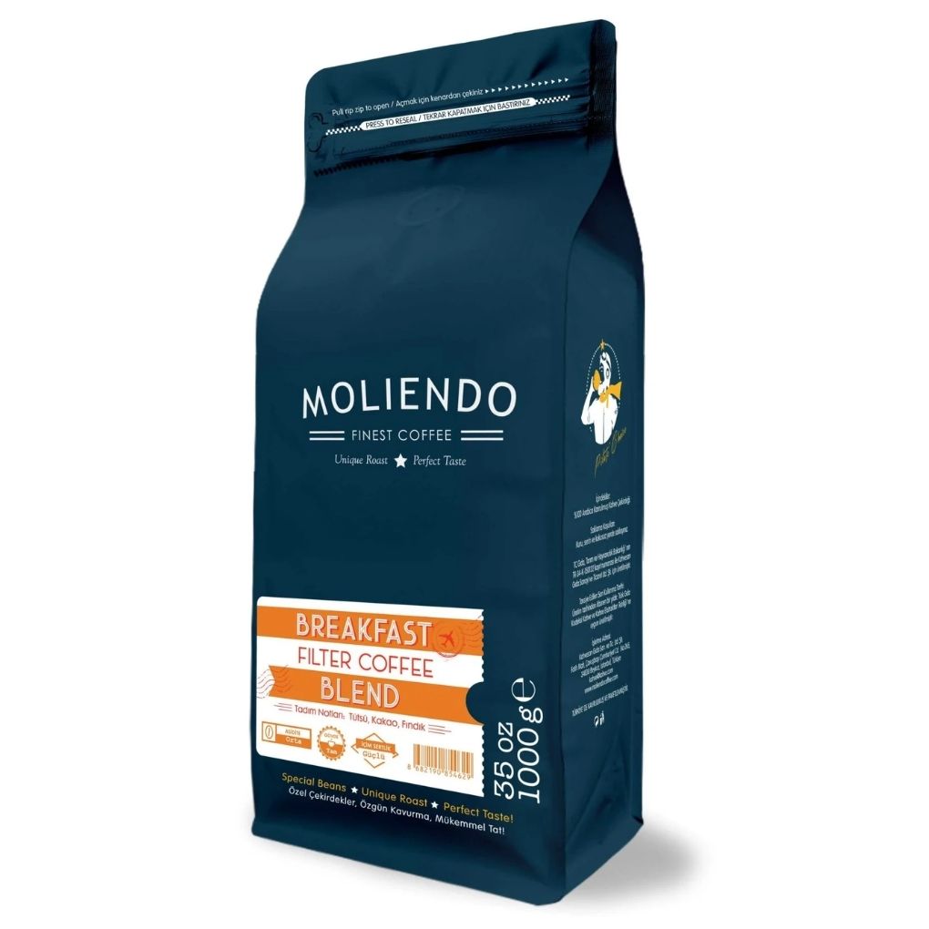 Moliendo Breakfast Blend Çekirdek Kahve 1000gr