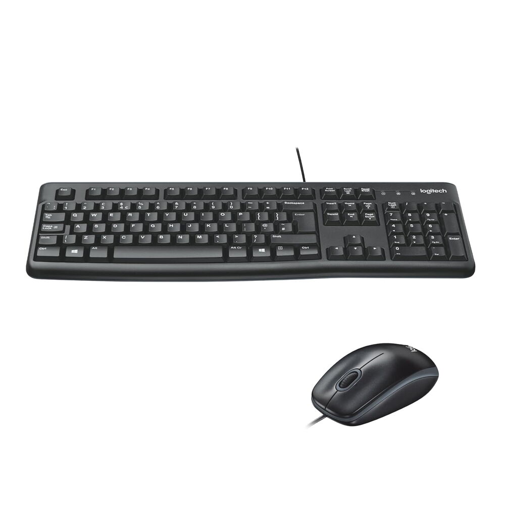 Logıtech 920-002560 Klavye Kablolu Set Usb Siyah Q Tr Multımedya Mk120