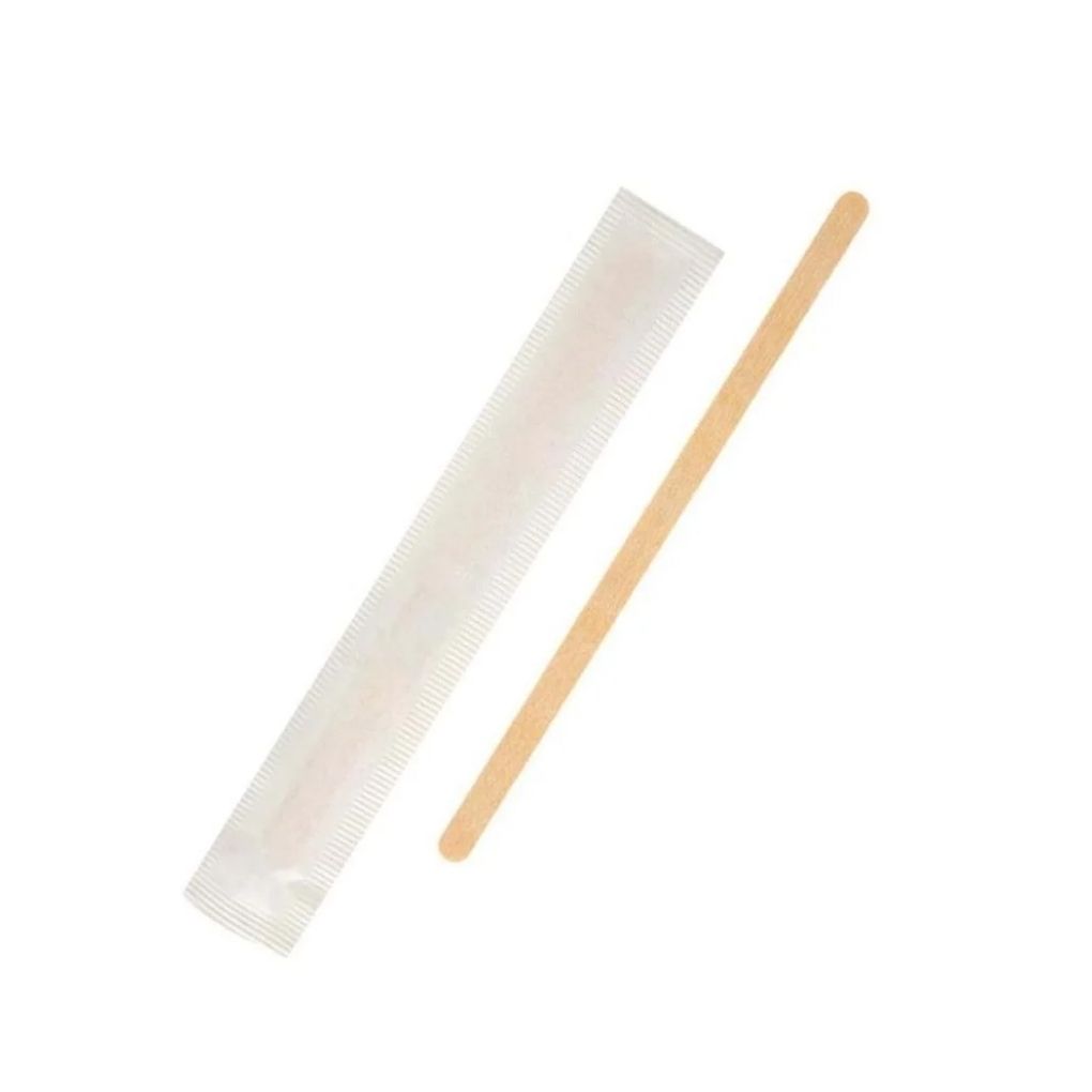 Asorty Karıştırıcı 2134 Ahşap Kağıt Sargılı 14 Cm 20 Lİ 014335