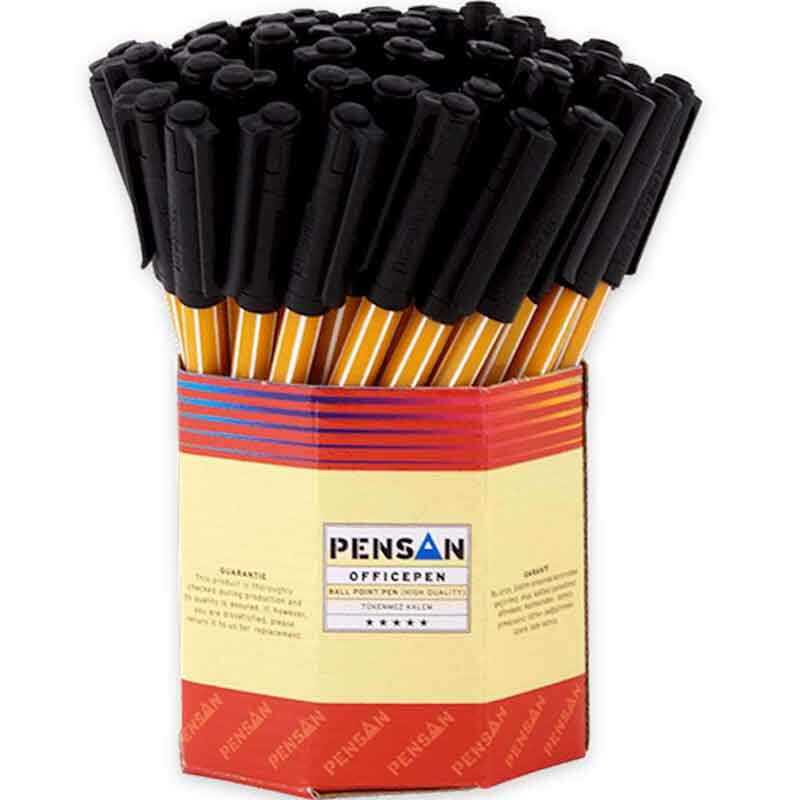 Pensan 1010 Ofispen Tükenmez Kalem 1.0 Siyah (Pe01010Tksı) #2
