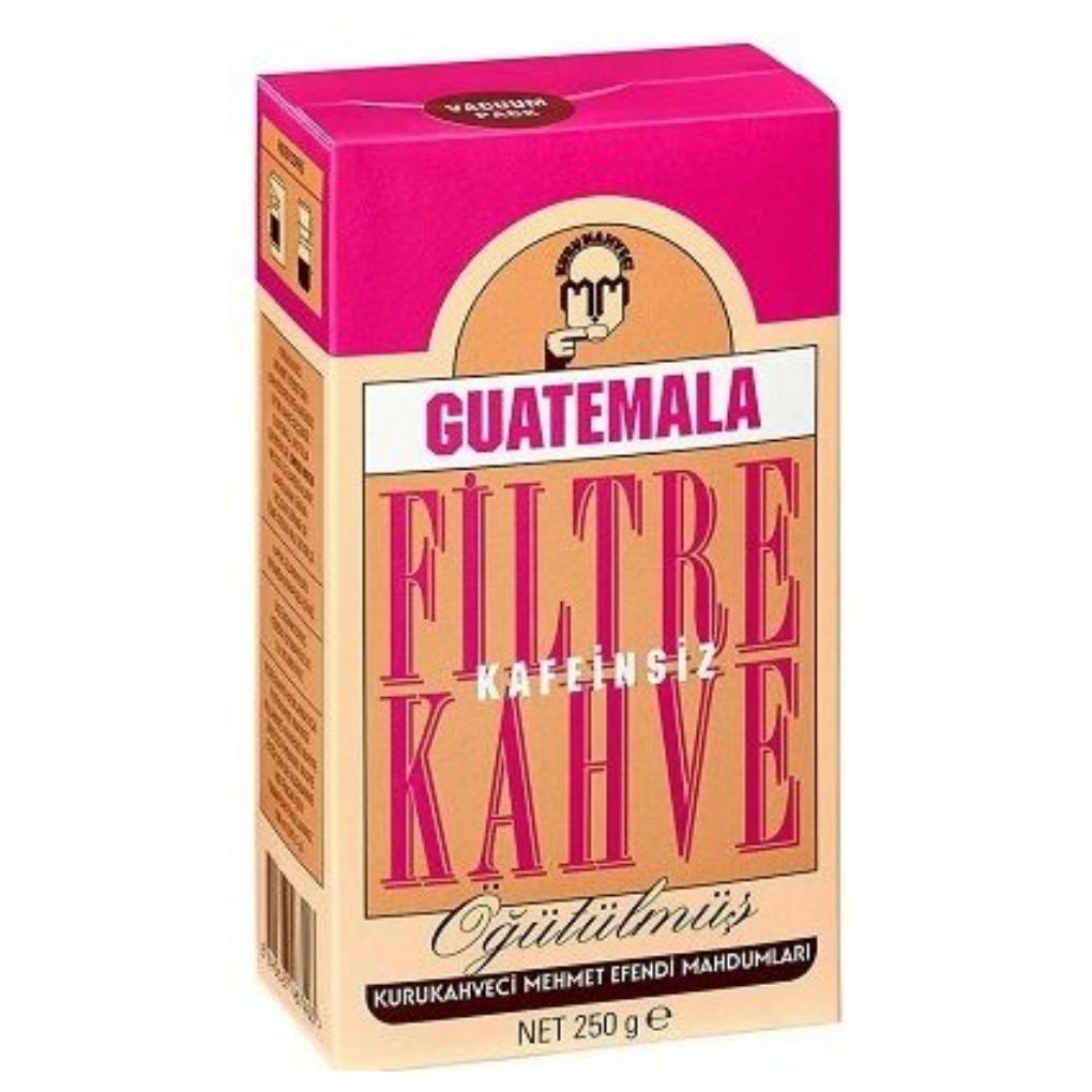 Mehmet Efendi Guatemala Filtre Kahve Kafeinsiz 250 Gr