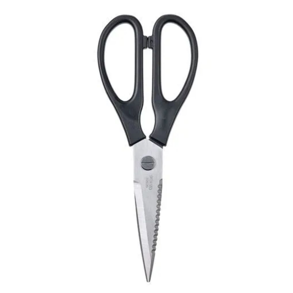 SVARTFISK mutfak makası paslanmaz çelik siyah 22 cm