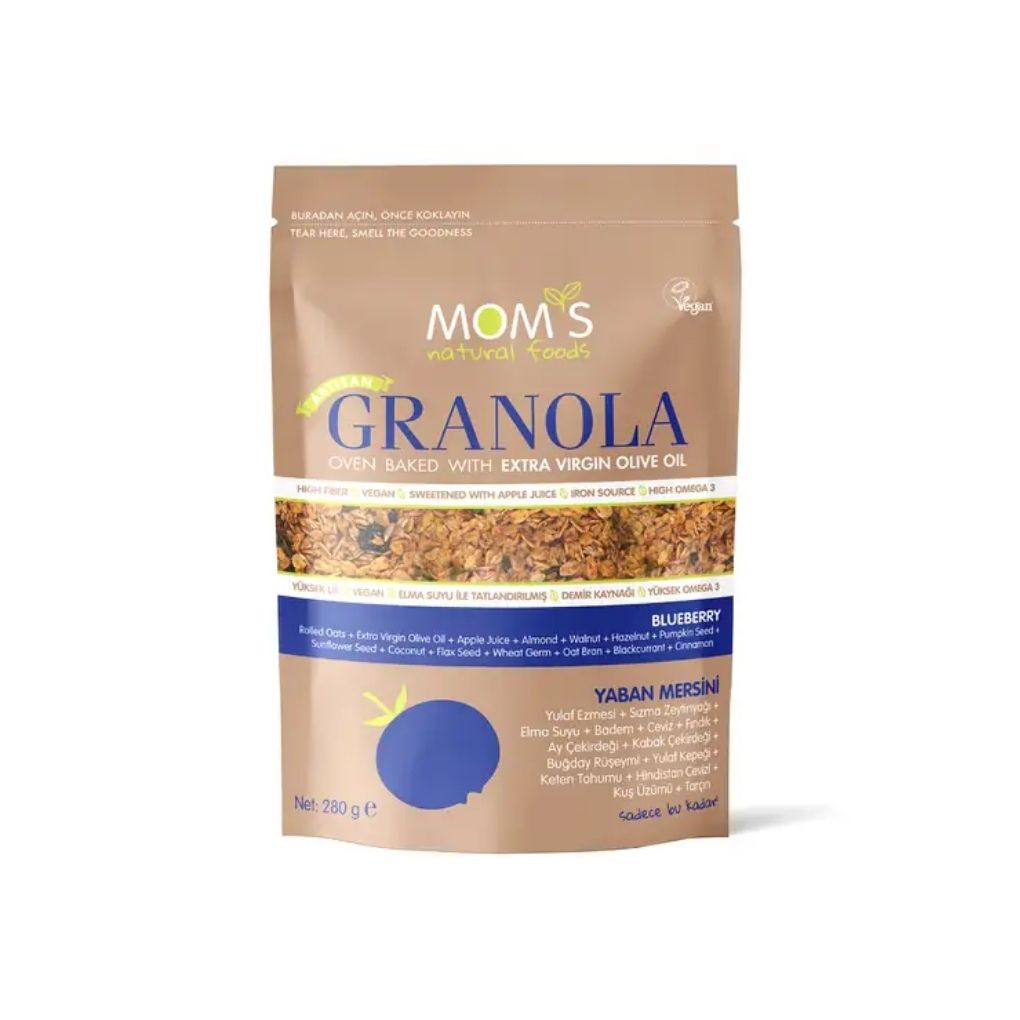 Mom\'s Granola Yaban Mersini Granola 280G