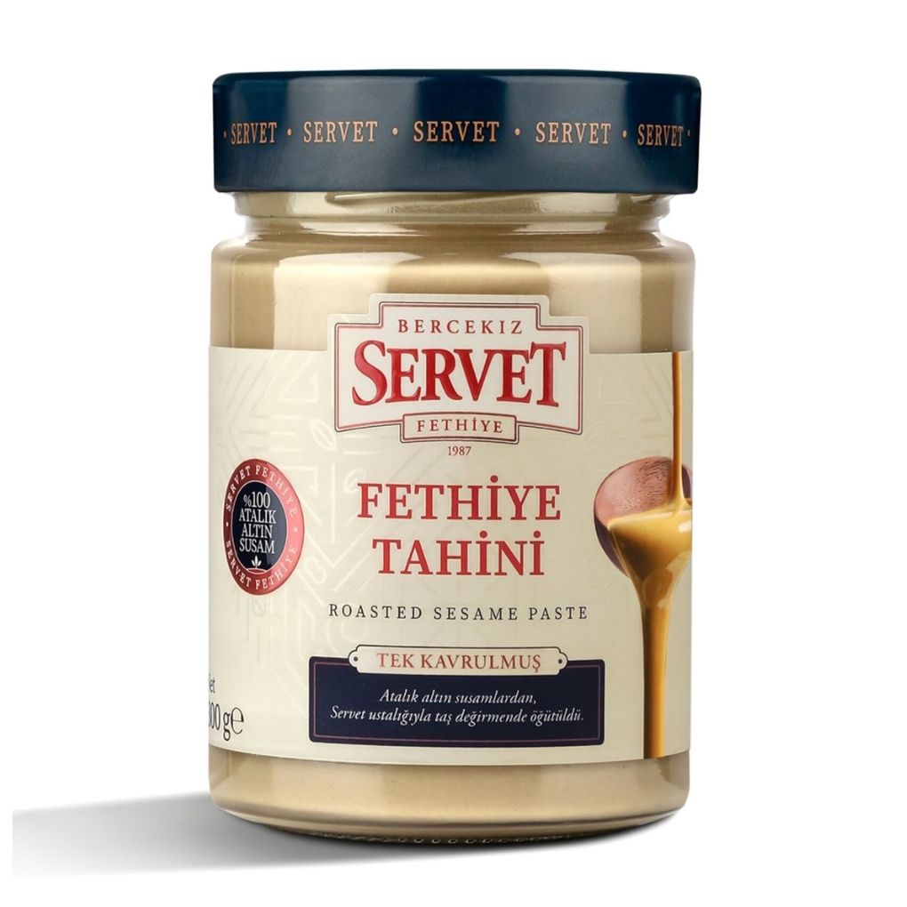 Servet Tek Kavrulmuş Fethiye Tahini 300g