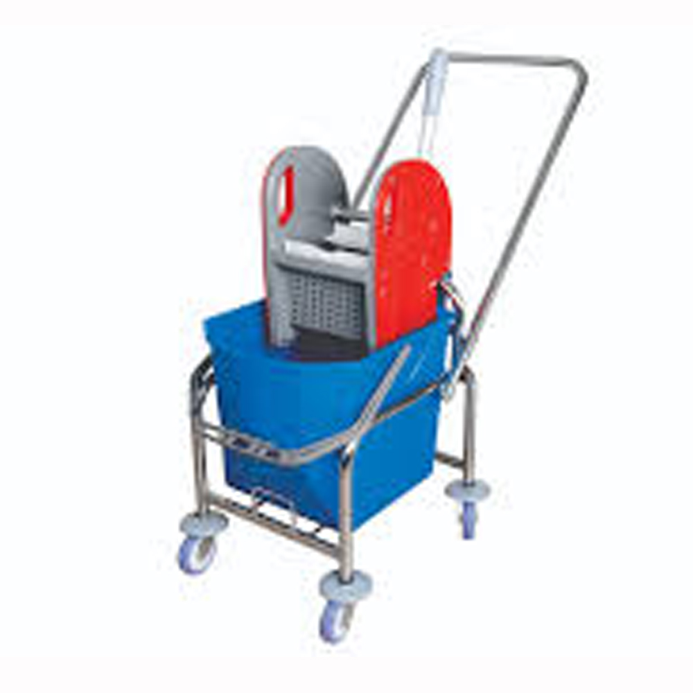 Çift Kovalı Temizlik Seti Çelik Presli Ceymop Cyp-802