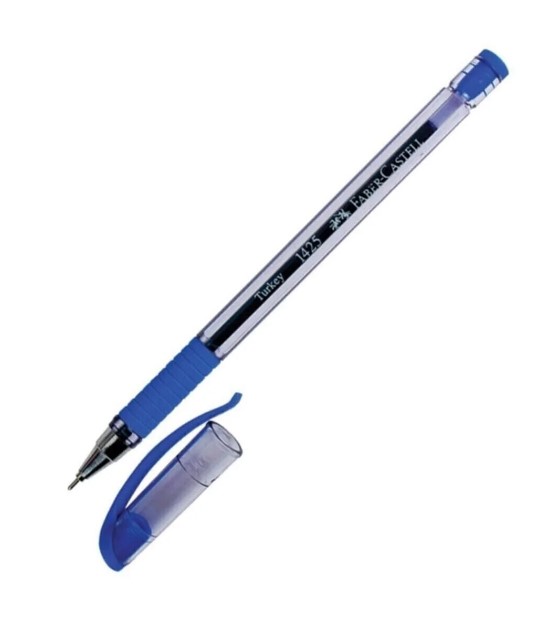 Faber-Castell 1425 İğne Uçlu Tükenmez Kalem 0.7 Mavi (5207142551)