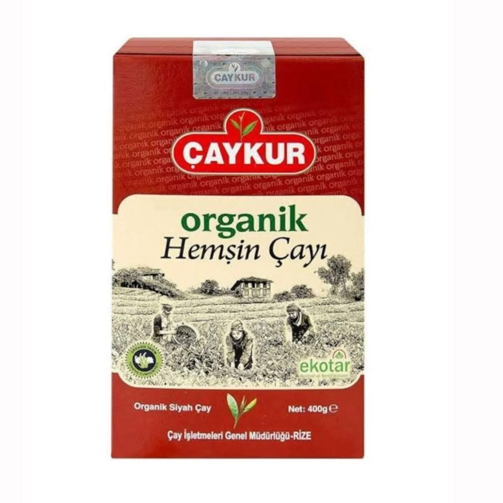 Çaykur Organik Hemşin Çayı Karton Kutu 400 Gr