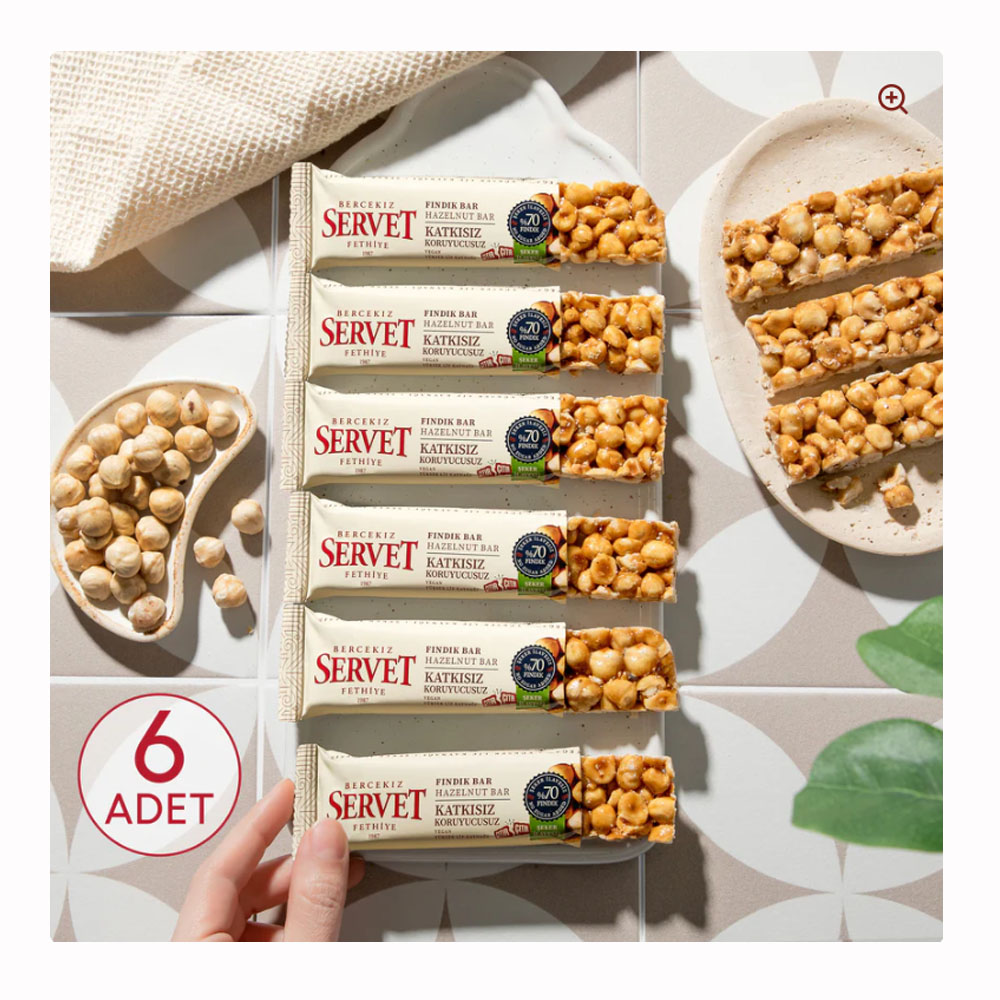 Fındık Krokan Bar 120 Gr (6 X 20 Gr)