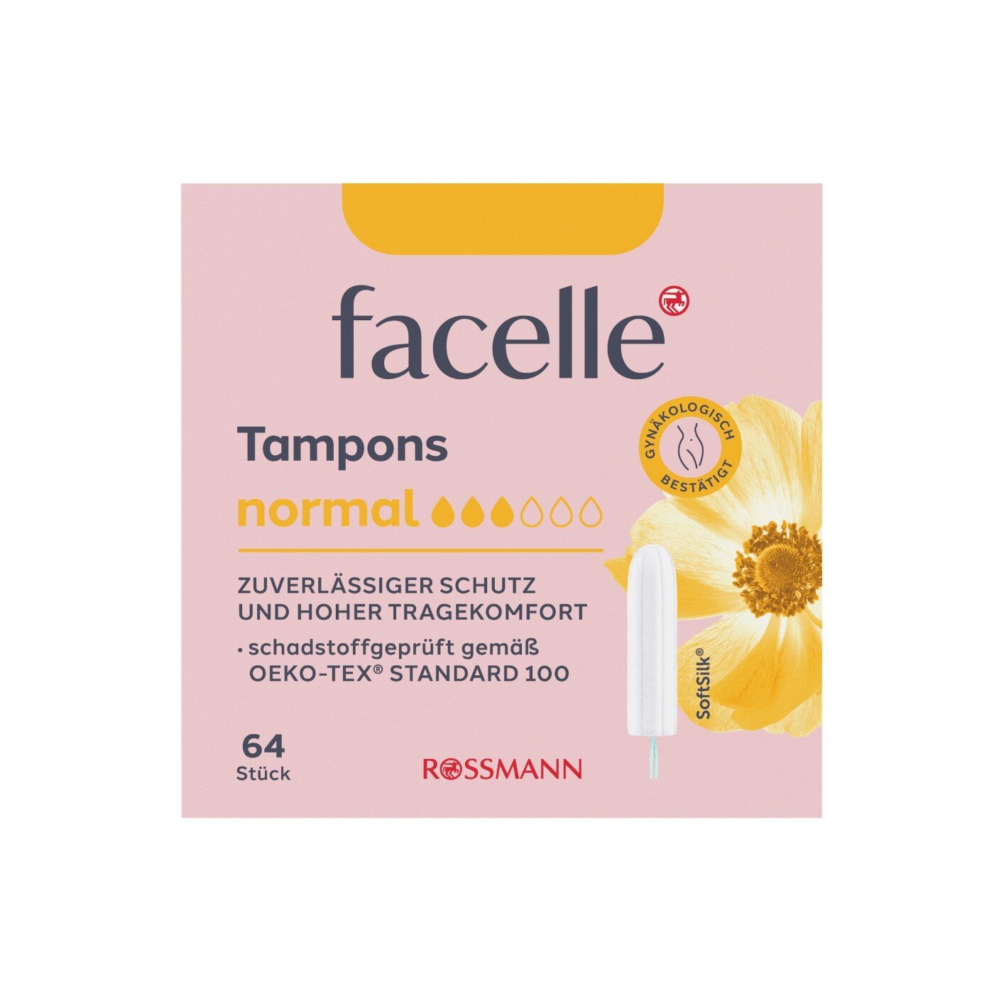 Facelle Tampon Normal 64\'lü