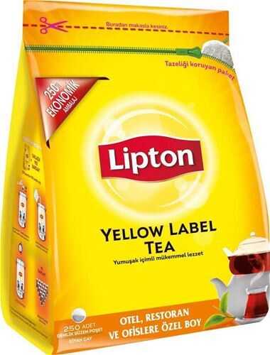 Lipton Yellow Label Demlik Poşet (3,2 gr) 250`li