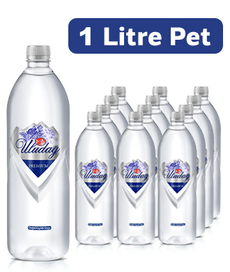 Uludağ Premium Kaynak Suyu 1 Litre Pet 12\' li