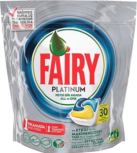 Fairy Bulaşık Makinesi Tableti  Platinum 30\'Lu