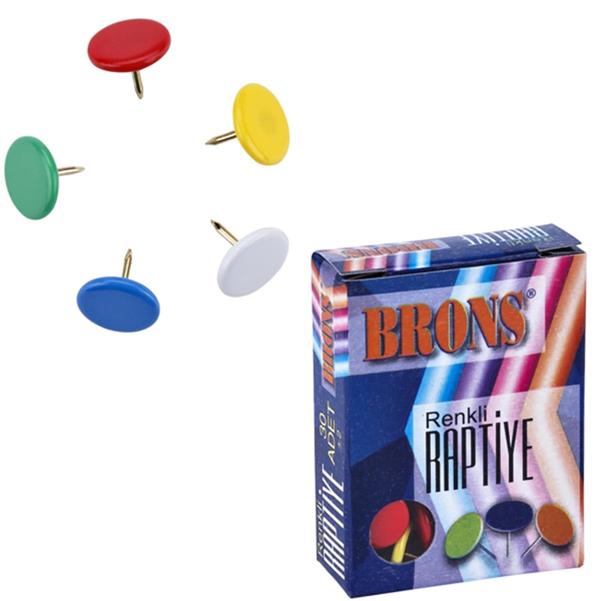 Brons Raptiye Renkli Br.356