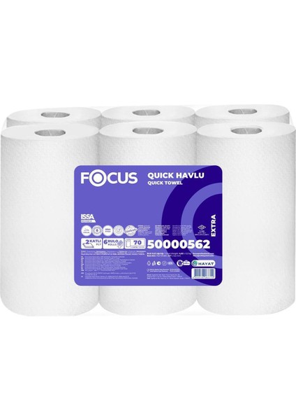 Focus Quıck Optimum Fotoselli Havlu 70 Mt 6 Lı