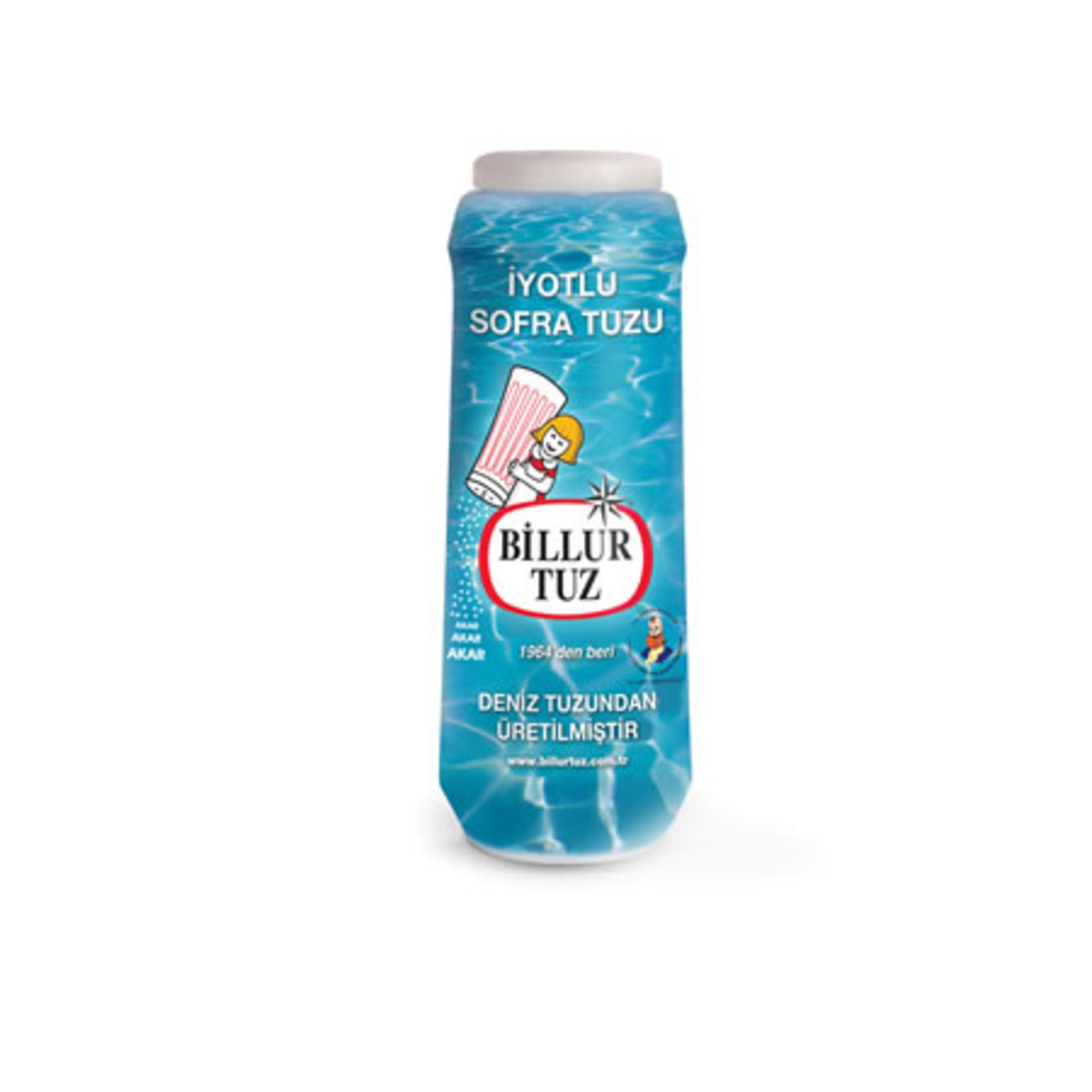 Billur Tuz 500 Gr. Plastik İyotlu