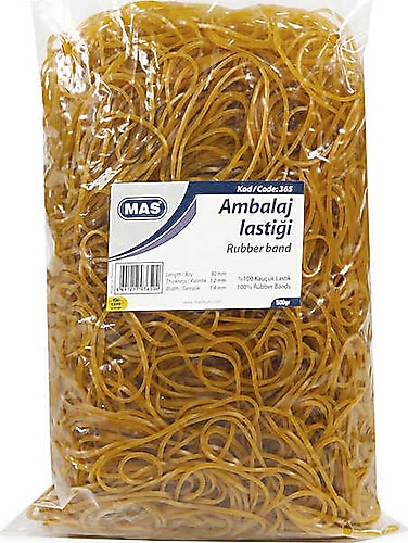 Mas Ambalaj Lastiği 500gr %100 Kauçuk 365