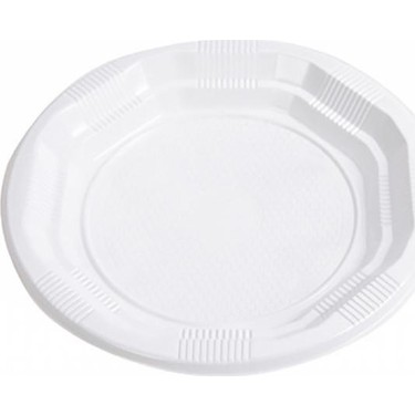 Plastik Tabak 21 Cm 100 Lü