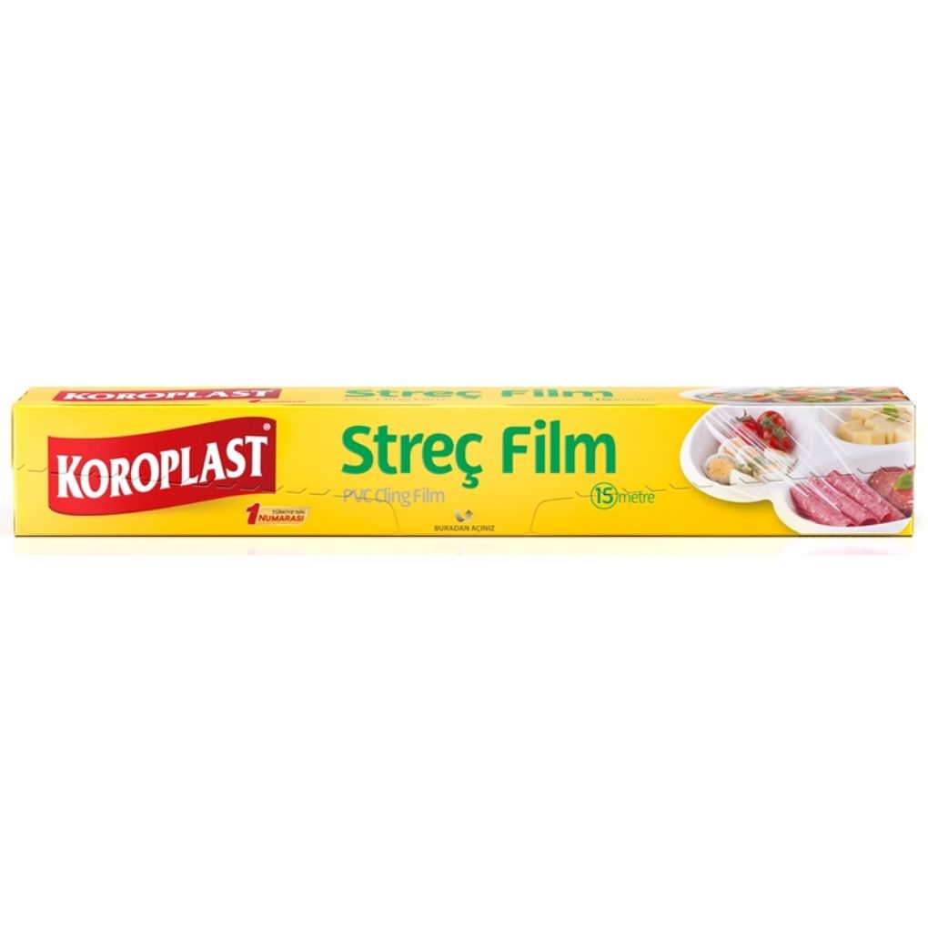 Koroplast Streç Film 30 Cm X 15 Mt St03500002