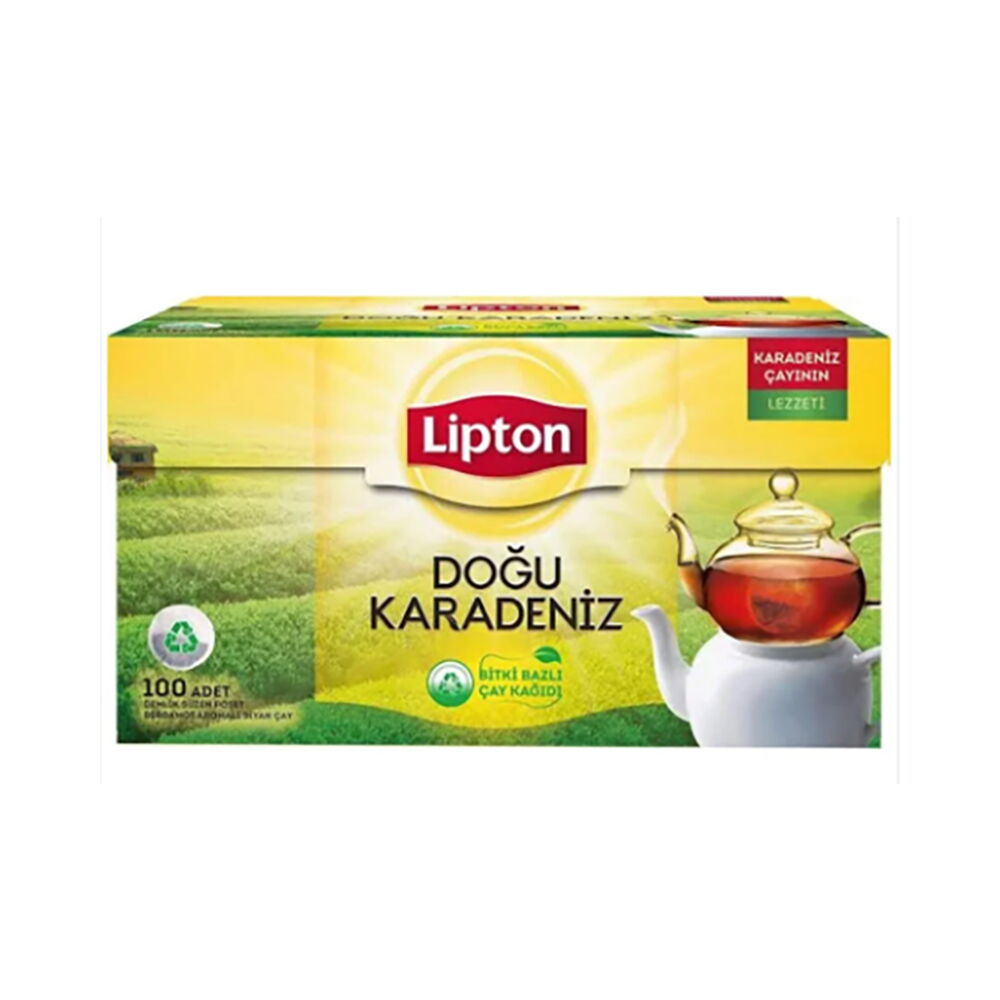 Lipton Doğu Karadeniz Demlik Poşet Çay 100 Lü