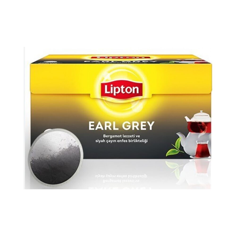 Lipton Earl Grey Demlik Poşet Çay 100 Lü
