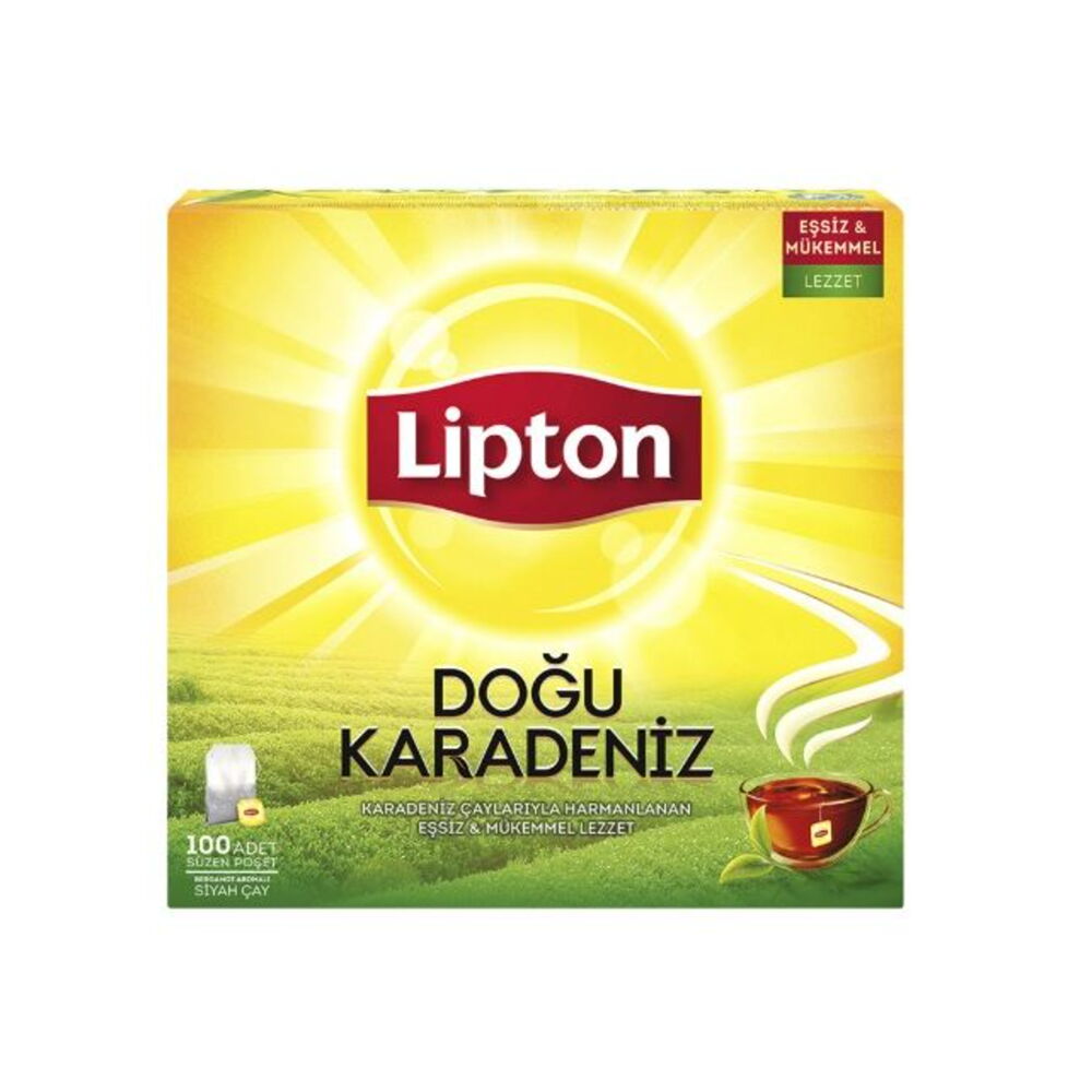 Lipton Doğu Karadeniz Bardak Poşet Çay 100 Lü