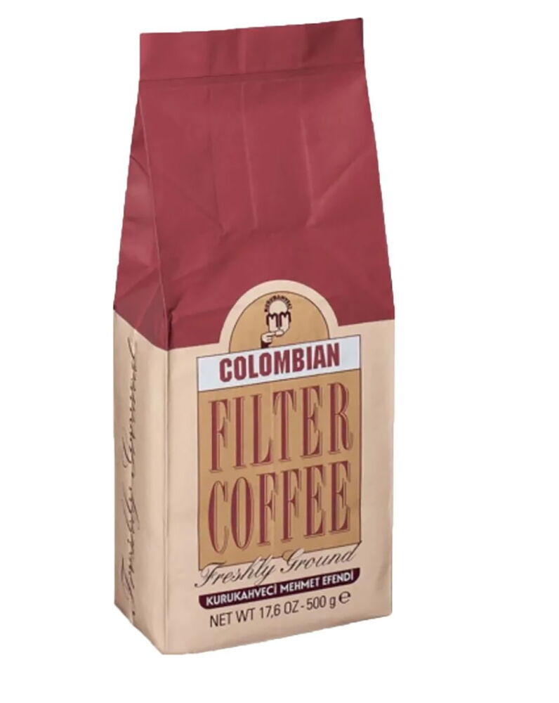 Mehmet Efendi Colombıan Filtre Kahve 500 Gr