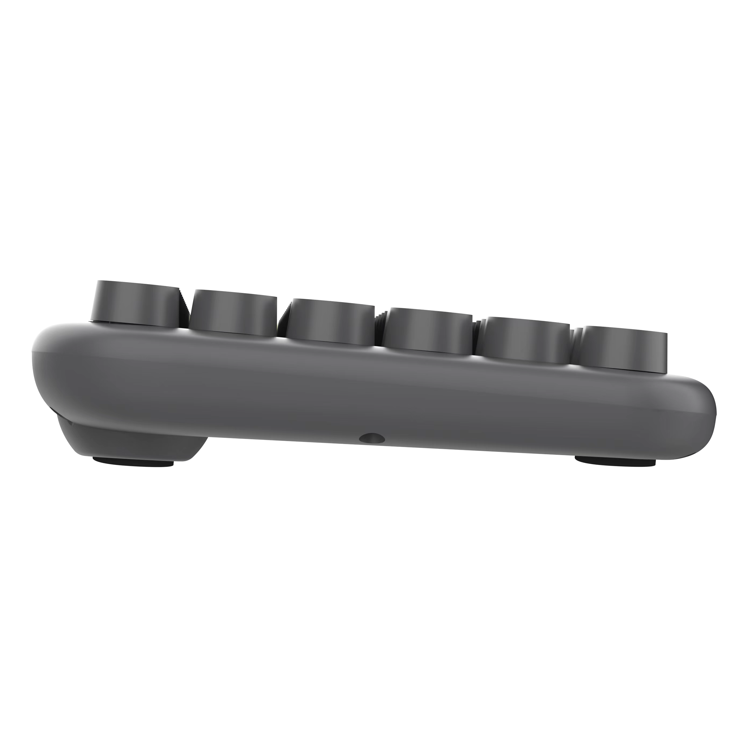 DAXİ MK-340 Klavye Kablosuz Set Bluetooth/ WiFi Yeşil - Gri Q TR Retro Tuş 3 Cihaza Bağlantı Mini #3
