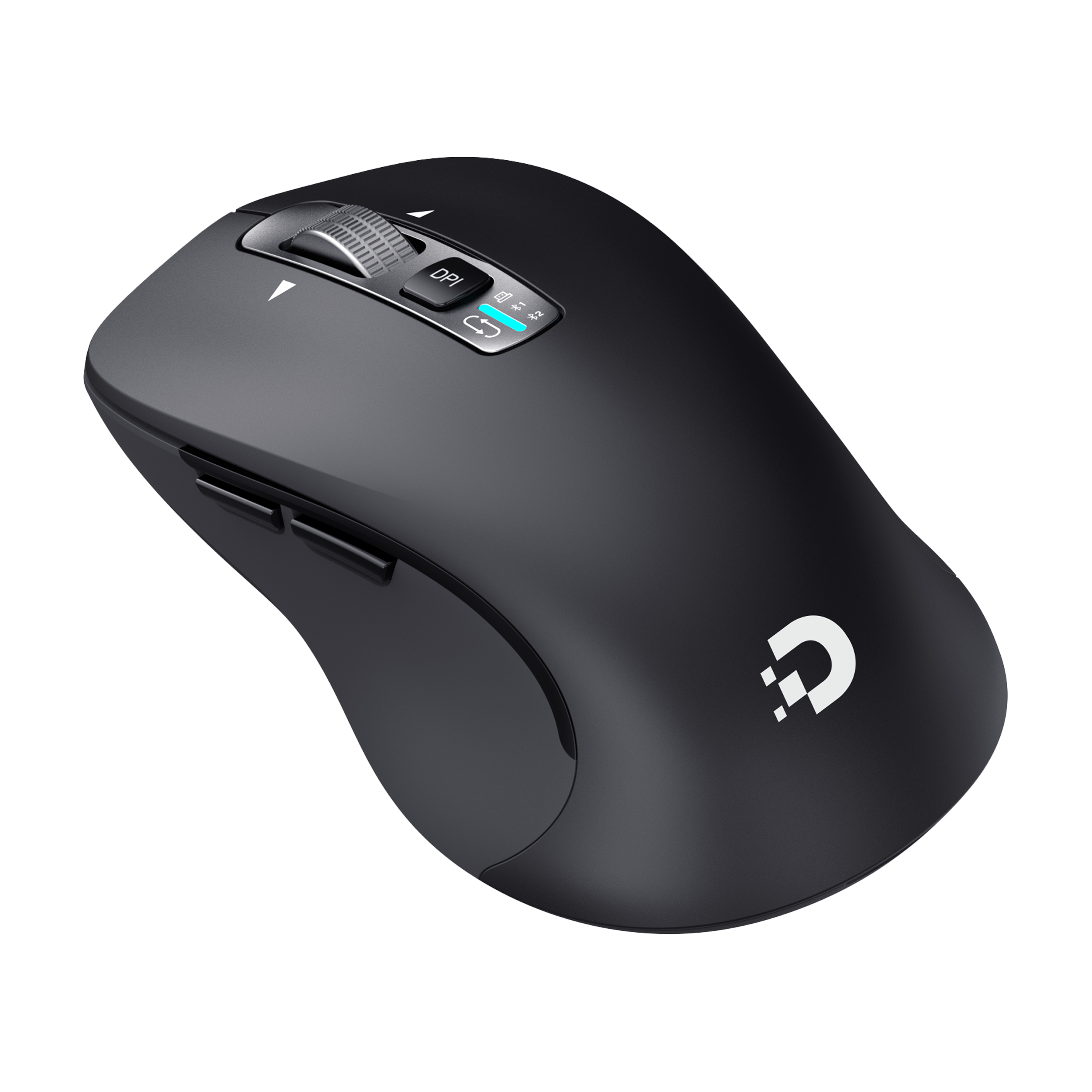 DAXİ MX-700 2.4Ghz 3200 DPI Siyah Mouse Kablosuz Wireless+Bluetooth Ultra Hızlı Teker 7Buton Sessiz #3