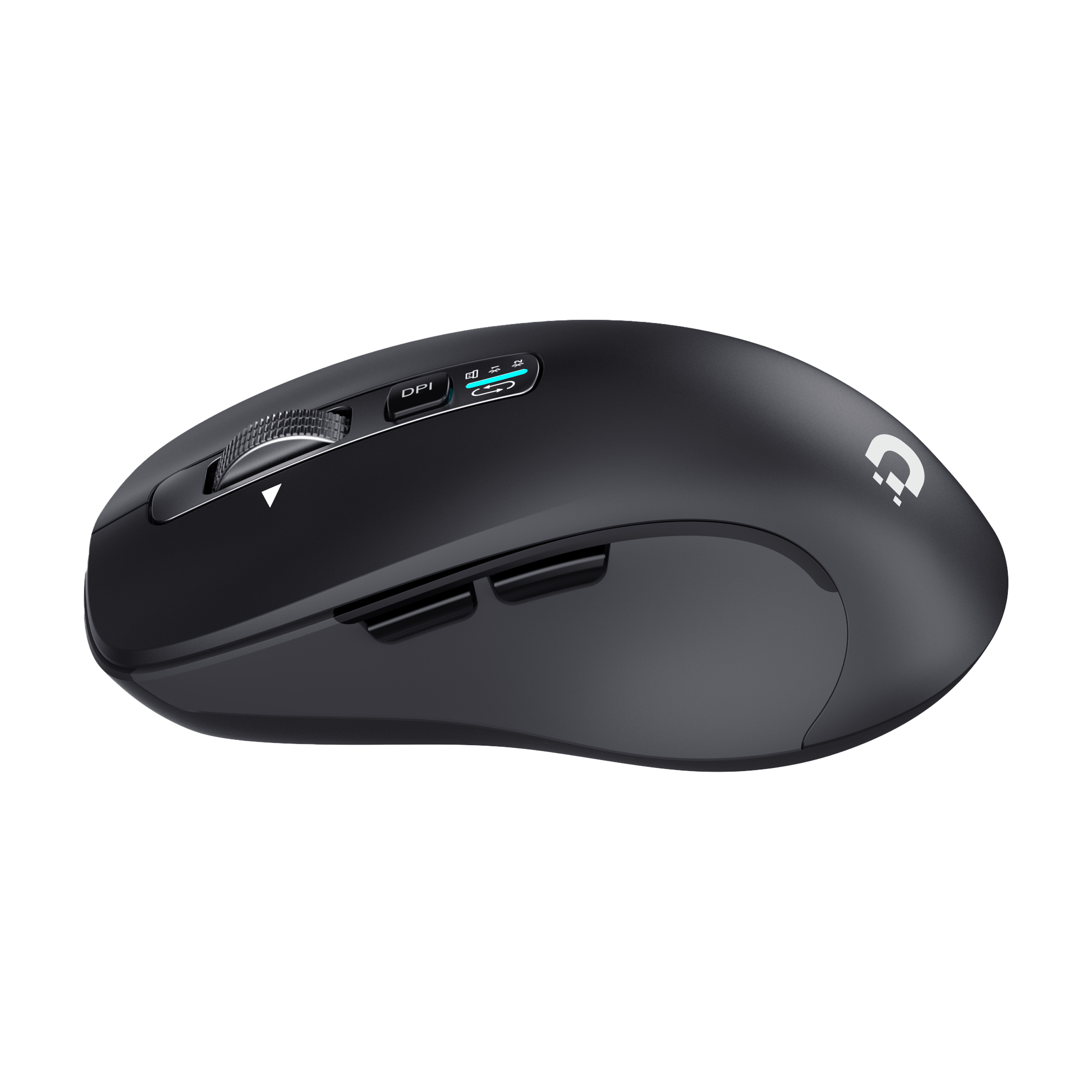 DAXİ MX-700 2.4Ghz 3200 DPI Siyah Mouse Kablosuz Wireless+Bluetooth Ultra Hızlı Teker 7Buton Sessiz #4