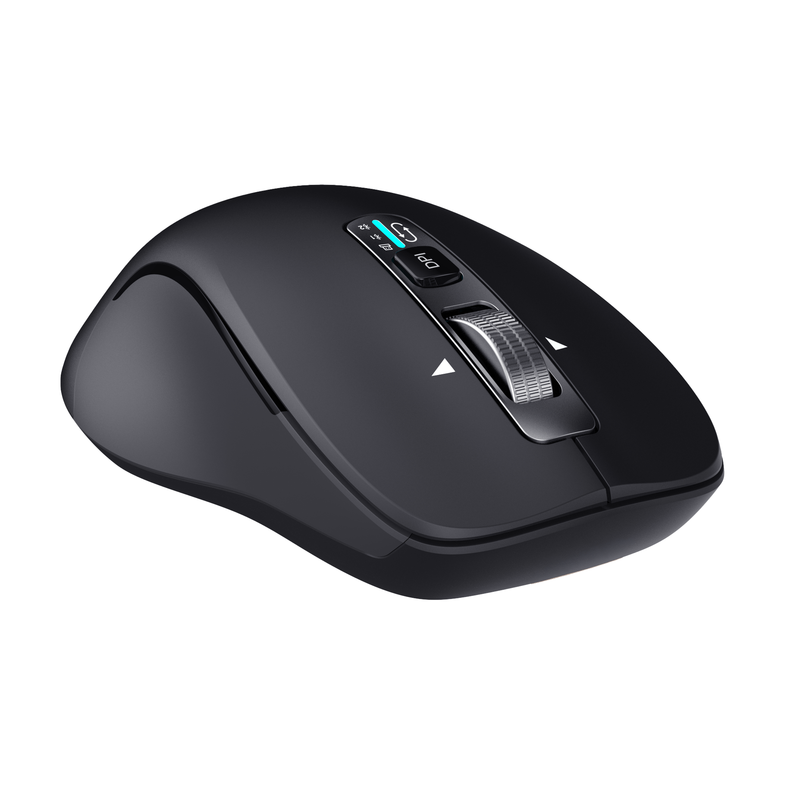 DAXİ MX-700 2.4Ghz 3200 DPI Siyah Mouse Kablosuz Wireless+Bluetooth Ultra Hızlı Teker 7Buton Sessiz #5