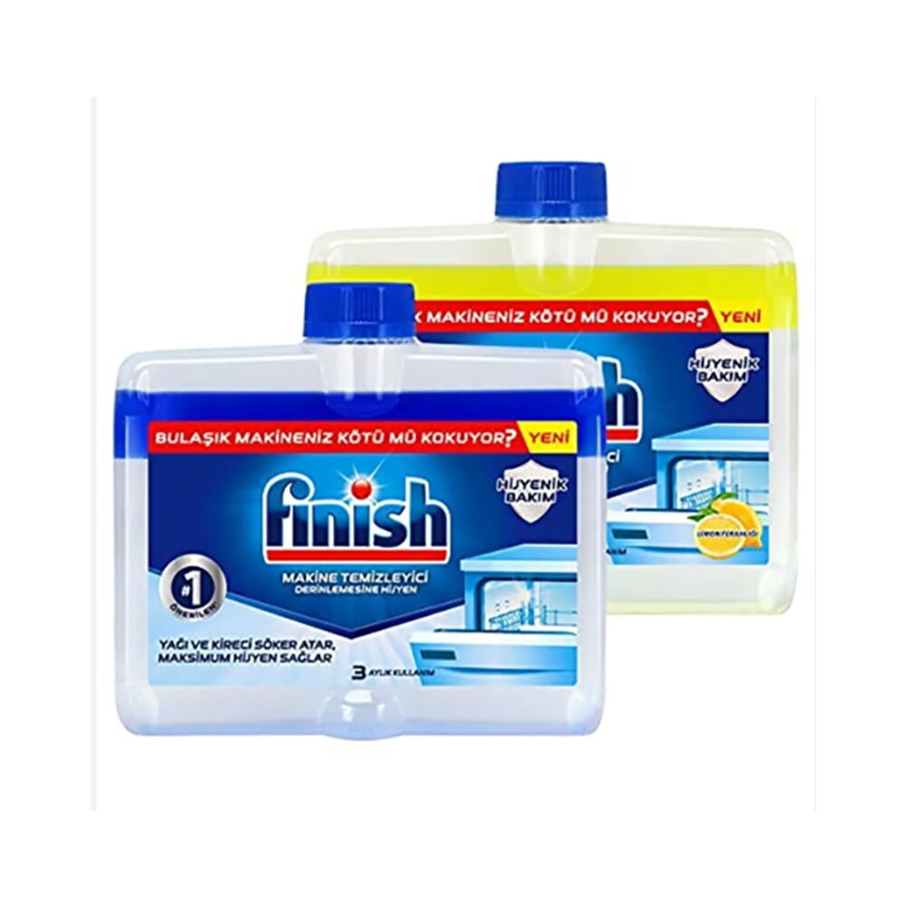 Finish Bulaşık Mak Temizleyicisi Sıvı 250 Ml