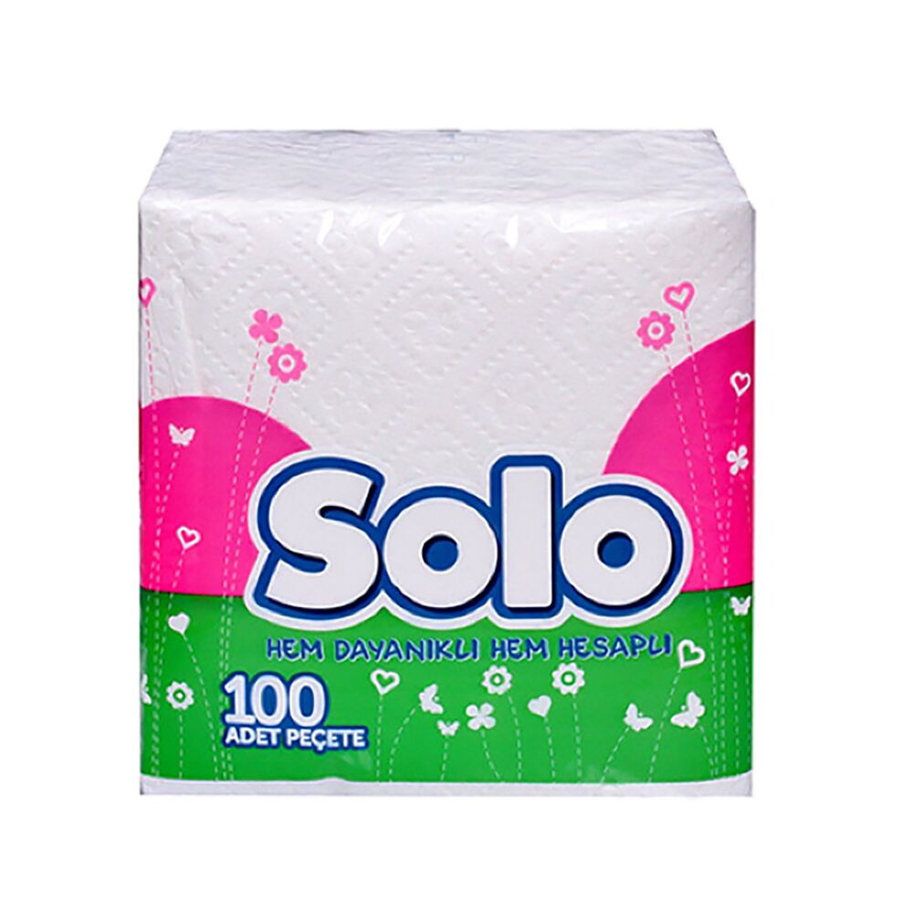 Solo Standart Peçete 100 Lü