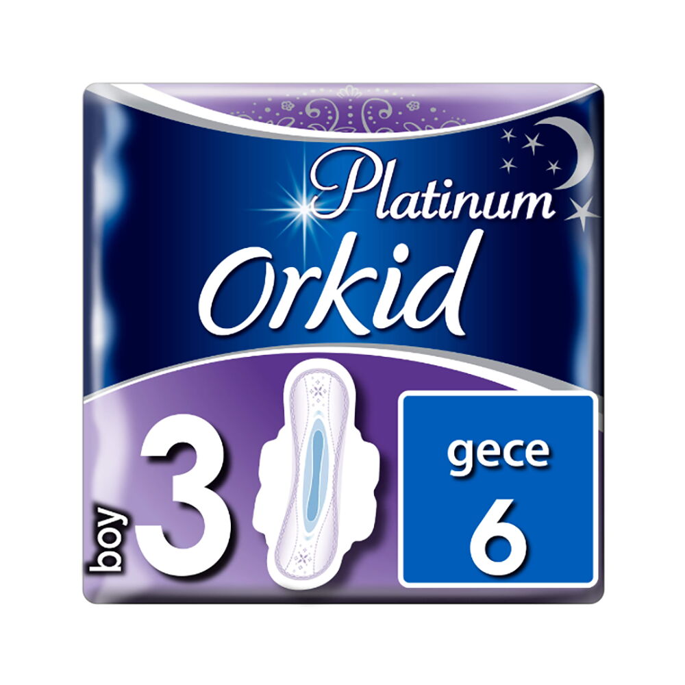 Orkid Platinium Tekli Gece 6 Lı