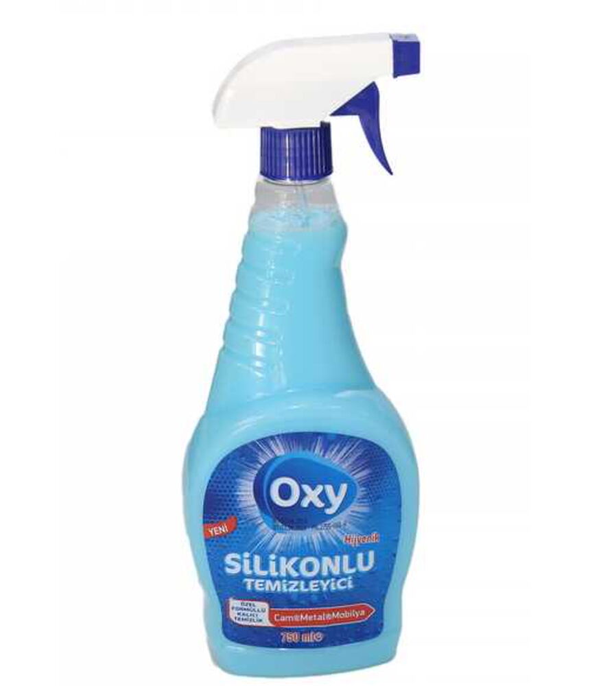 Oxy Silikonlu Cam Sil Sprey 750 Ml