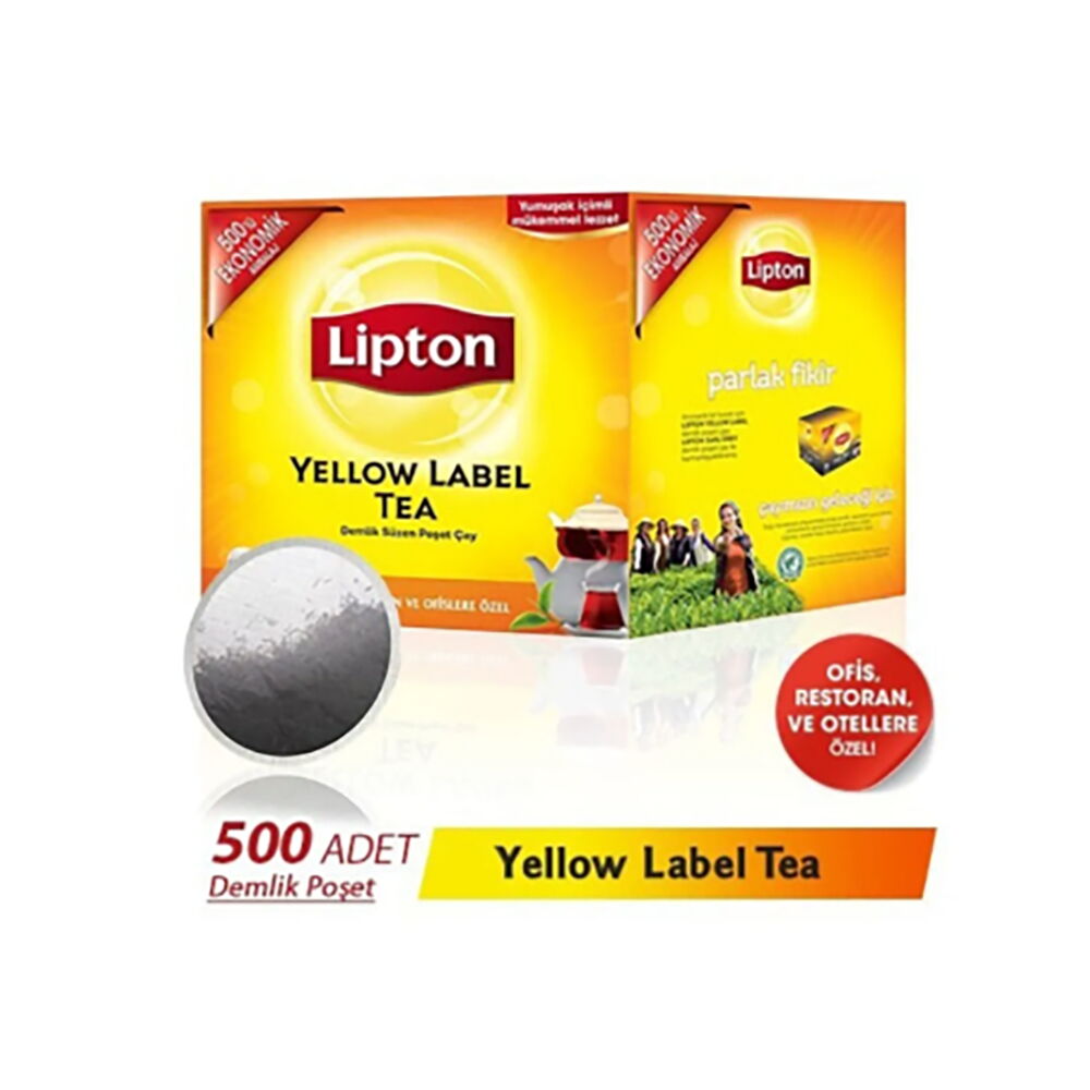 Lipton Yellow Label Demlik Poşet Çay 500 Lü