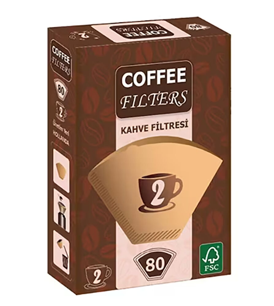 Coffee Fılters Kahve Filtre Kağıdı No:4 80 Li