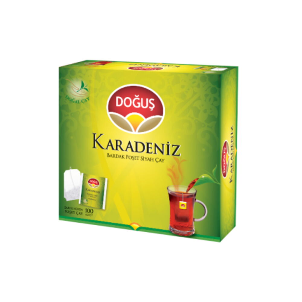Doğuş Karadeniz Bardak Poşet Çay 100 Lü