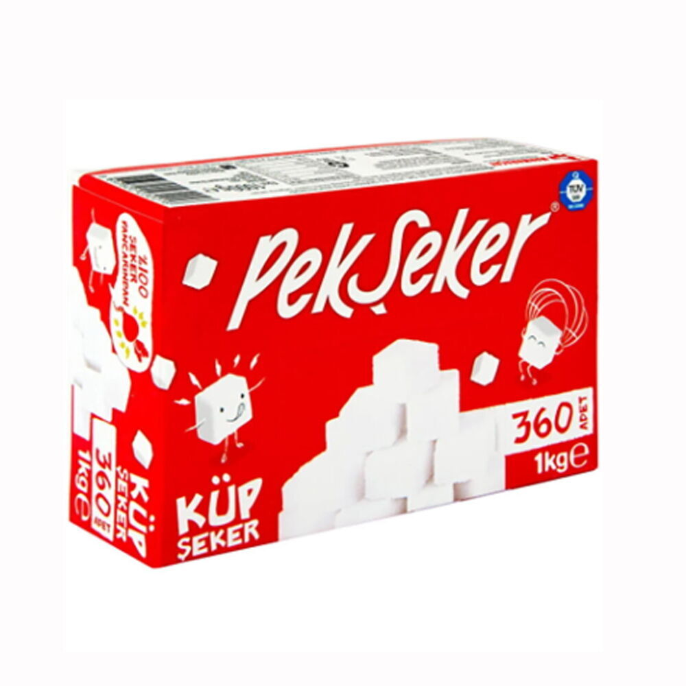 Pekşeker Küp Şeker 360 Lı 1 Kg