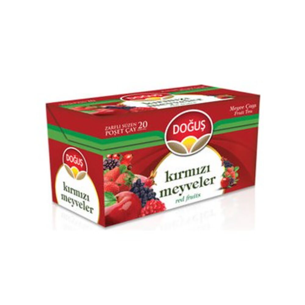 Doğuş Meyve Çayı Kırmızı Meyveler 20 Li