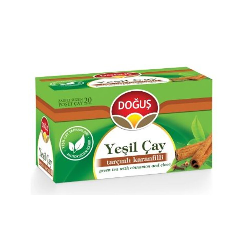 Doğuş Yeşilçay Tarçın Karanfil 20 Li