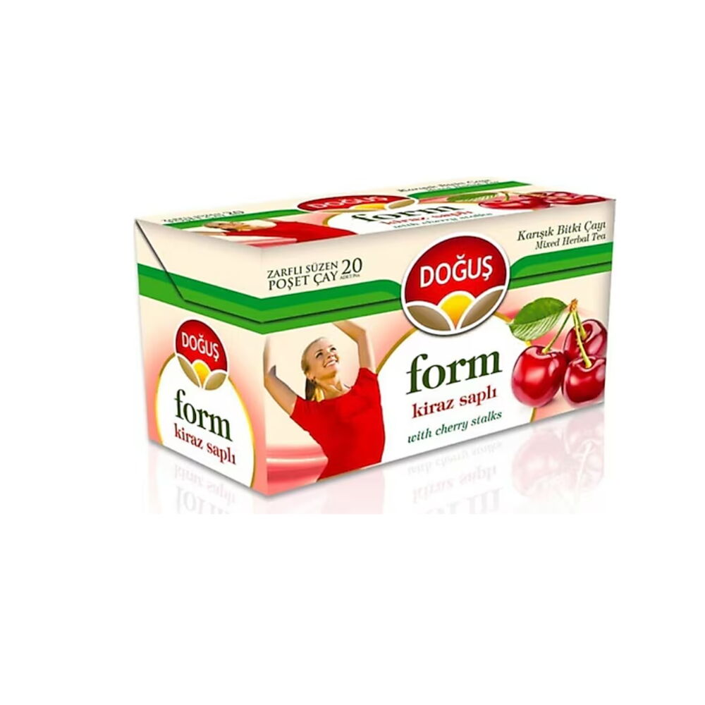 Doğuş Bitki Çayı Form Kiraz Saplı 20 Li